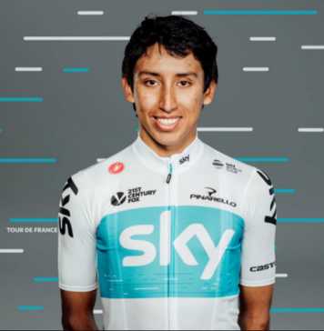 Egan Bernal (Team Sky tw) Escarabajos Colombiano