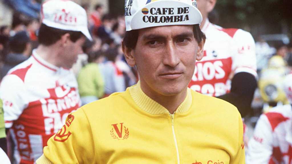 Lucho Herrera (Ph. via As) - Escarabajos Colombianos Ciclistas Colombianos Egan Bernal