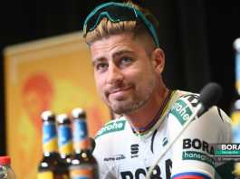 Peter Sagan - Rueda de prensa Tour de Francia 2019 - Ph. Bora Hansgrohe tw - Escarabajos Colombianos