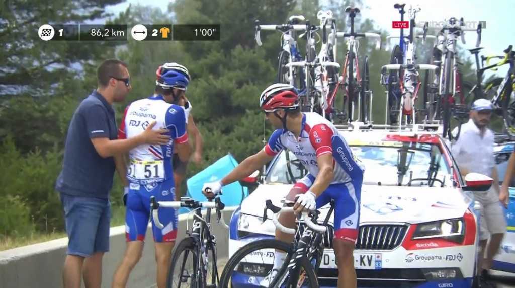 Thibaut Pinot retiro Tour de Francia
