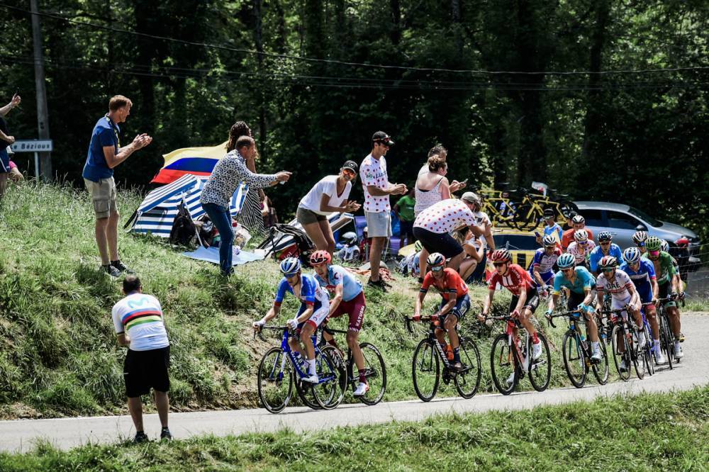 clasificación general colombianos Tour de Francia etapa 17
