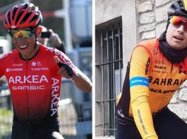 Nairo Quintana y Mikel Landa 2020 París Nice 2020