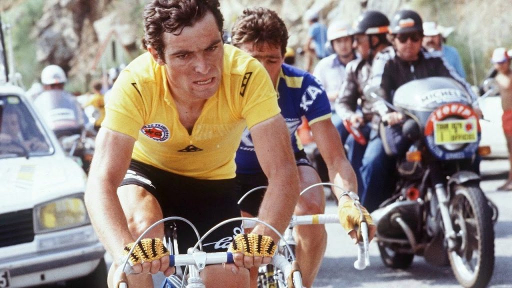 Bernard Hinault. Imagen Youtube leyenda del ciclismo