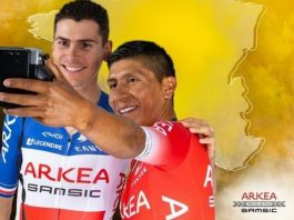 Warren Barguil y Nairo Quintana Team Arkea Samsic