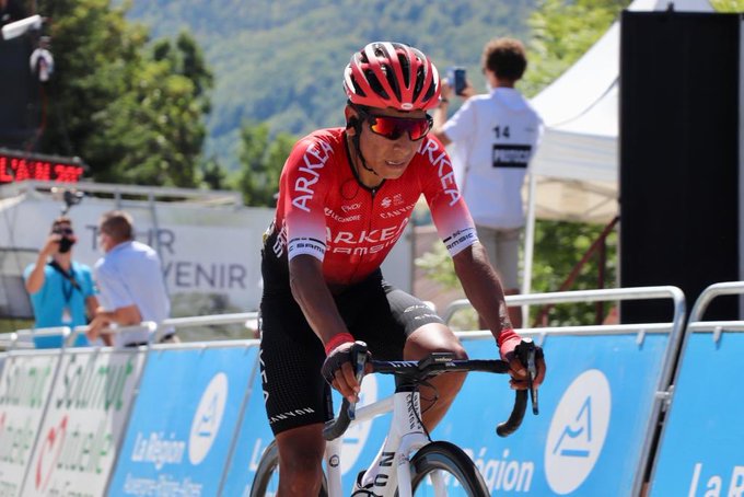 Arkea Samsic Nairo Quintana etapa final esperanzadora respuesta Tour de l'Ain 2020 - ph. - www.ciclismocolombiano.com
