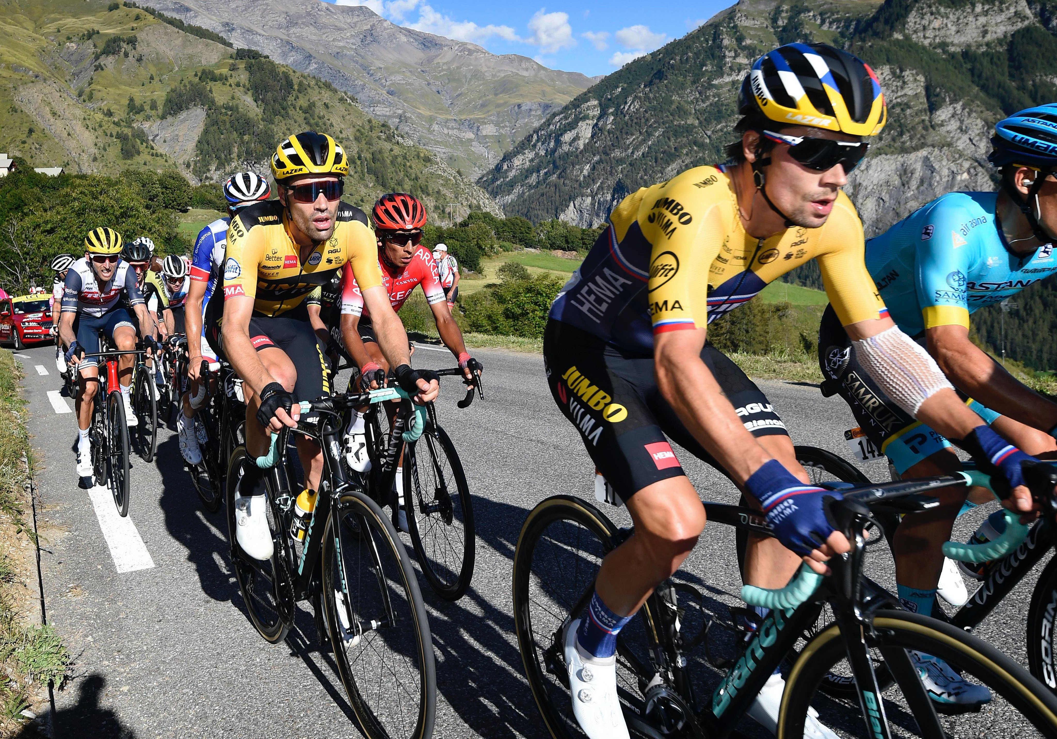 Jumbo Visma Tom Dumoulin fallar Jumbo Visma tOUR DE fRANCIA 2020 - Ph. Jumbo Visma - www.ciclismocolombiano.com