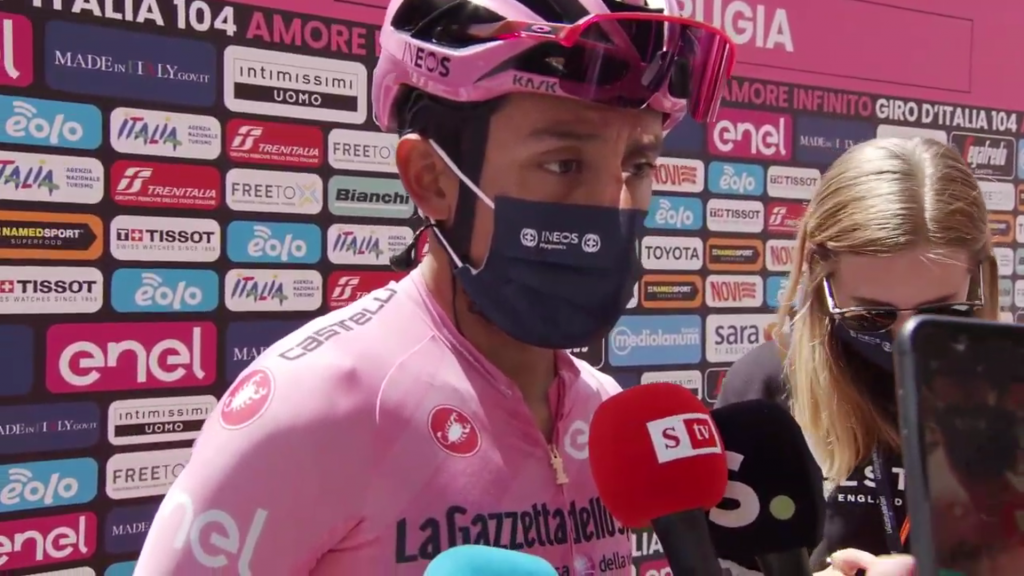 ⭐ Egan Bernal y el riesgo en la etapa 11 del Giro de Italia 2021