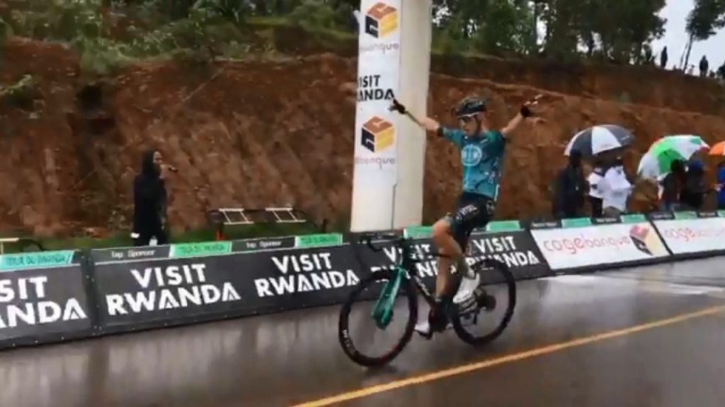 Pierre Roland gana etapa 6 Ruanda 2021