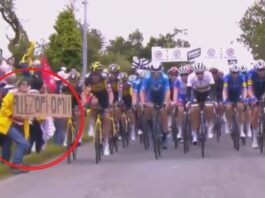 La espectadora que originó caída en la etapa 1 es demandada por los organizadores del Tour de Francia 2021