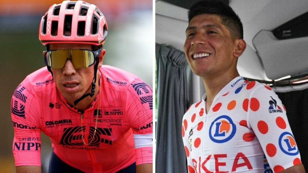 Rigoberto Urán a Nairo Quintana Nairoman