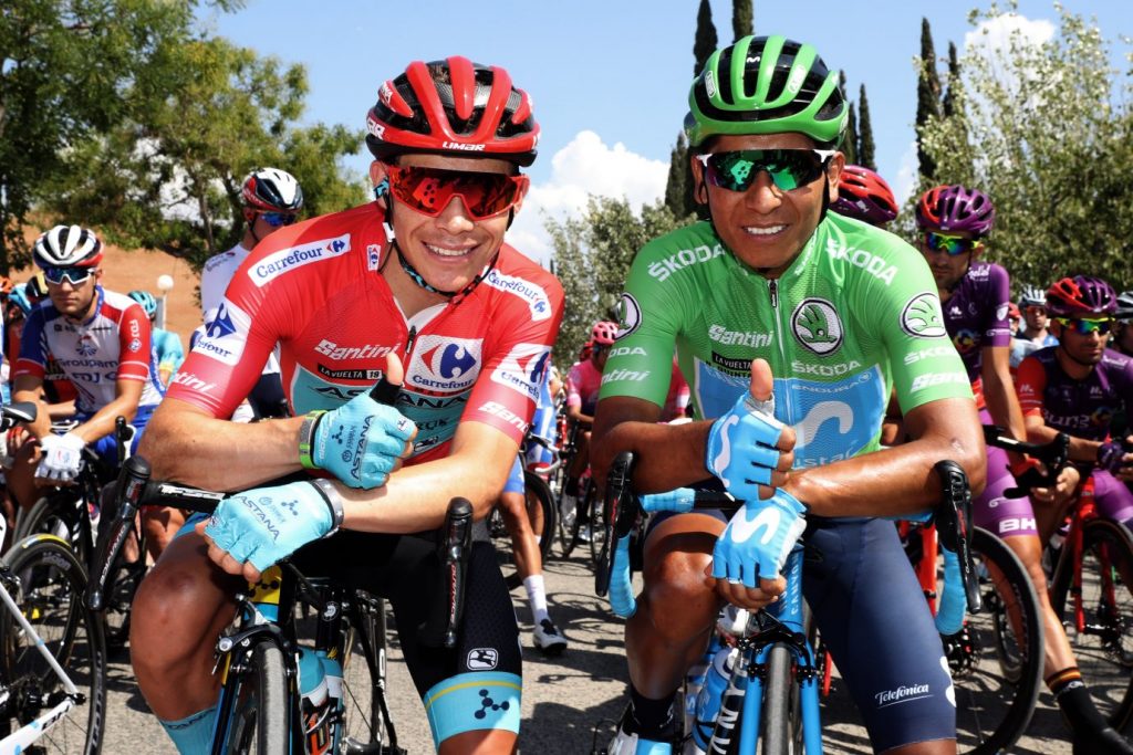 Nairo y Superman Pulgar arriba