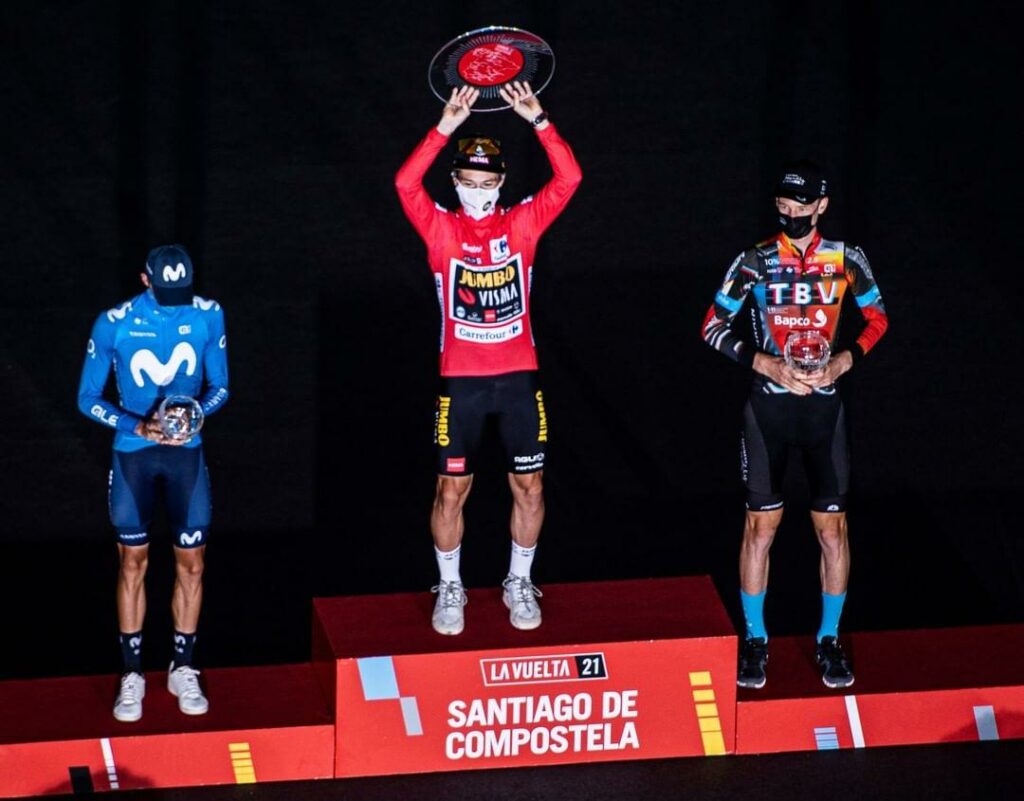 Roglic Haig Mas dinero podio Vuelta 2021