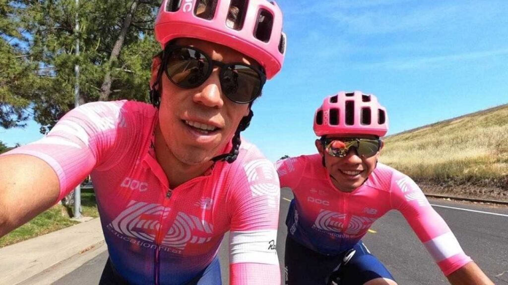 Sergio Higuita Rigoberto Urán ataque 42 km Giro Toscana 2021