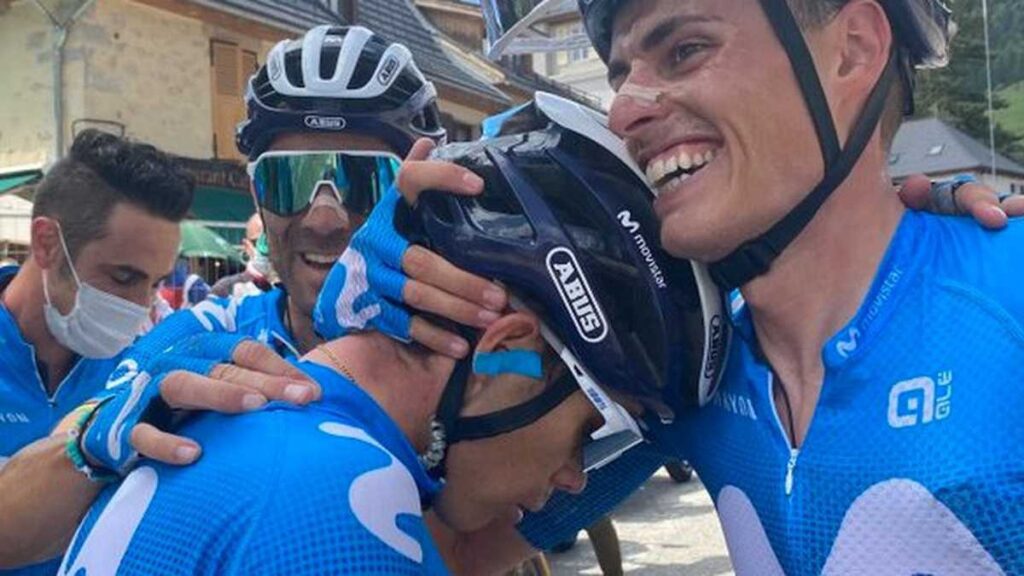 Superman López victorias con Movistar Team