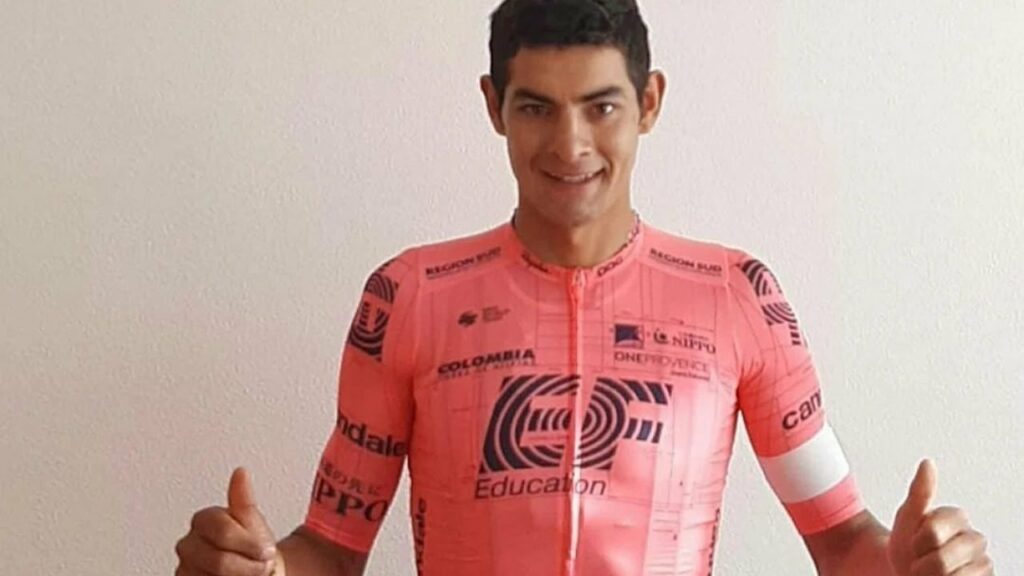 Diego Camargo en el EF Education Nippo