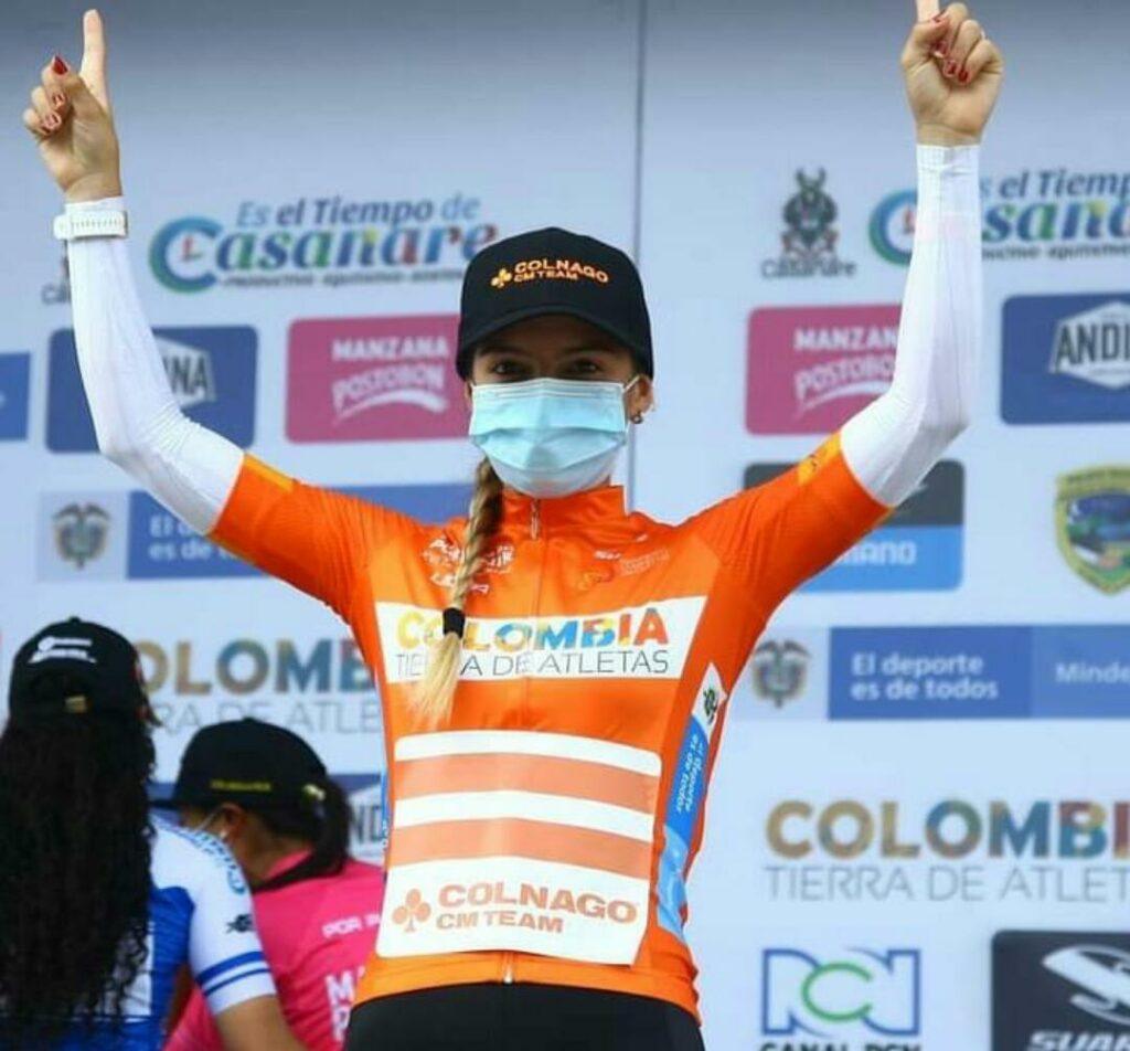 Lina Hernández mejor ciclista colombiana 2021
