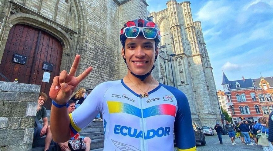 Martín López ciclista ecuatoriano