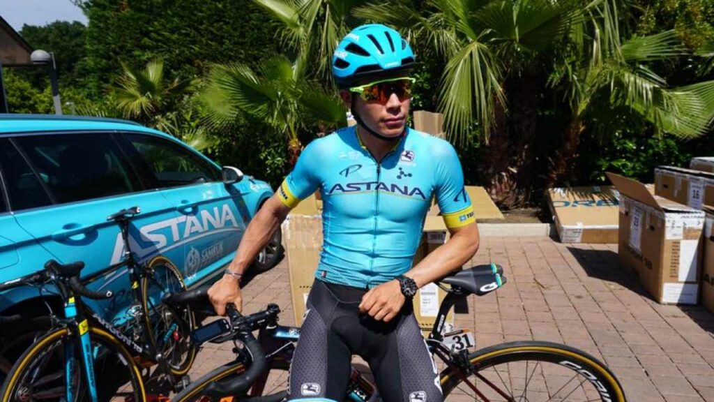 Miguel López Vincenzo Nibali Líder Astana 2022