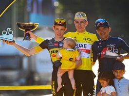 Pogacar podio Tour Francia 2022