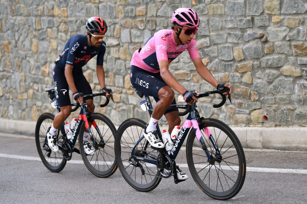 Egan Bernal y Daniel Felipe Martínez revela la cábala que que tenían en el Giro de Italia 2021