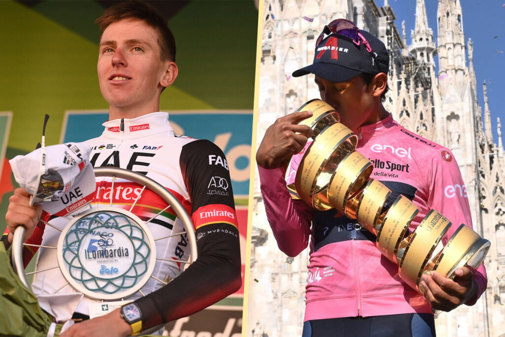 Egan Bernal y Pogacar tendrán su primer duelo en el 2022 en el UAE Tour
