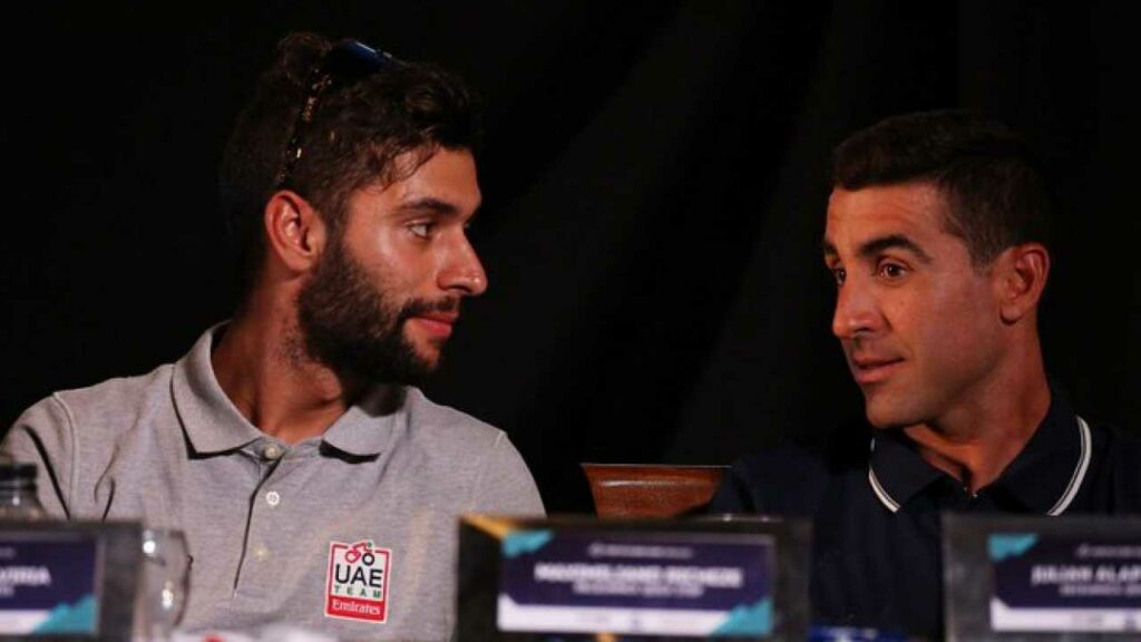 Rueda de prensa Richeze con Gaviria