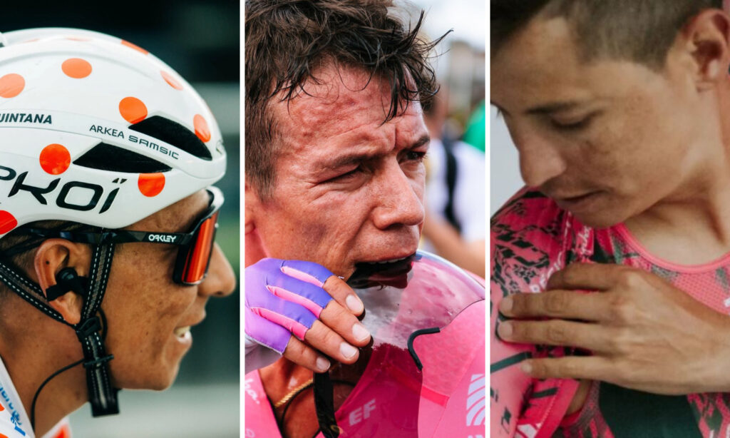 Nairo Quintana Rigoberto Urán Esteban Chaves