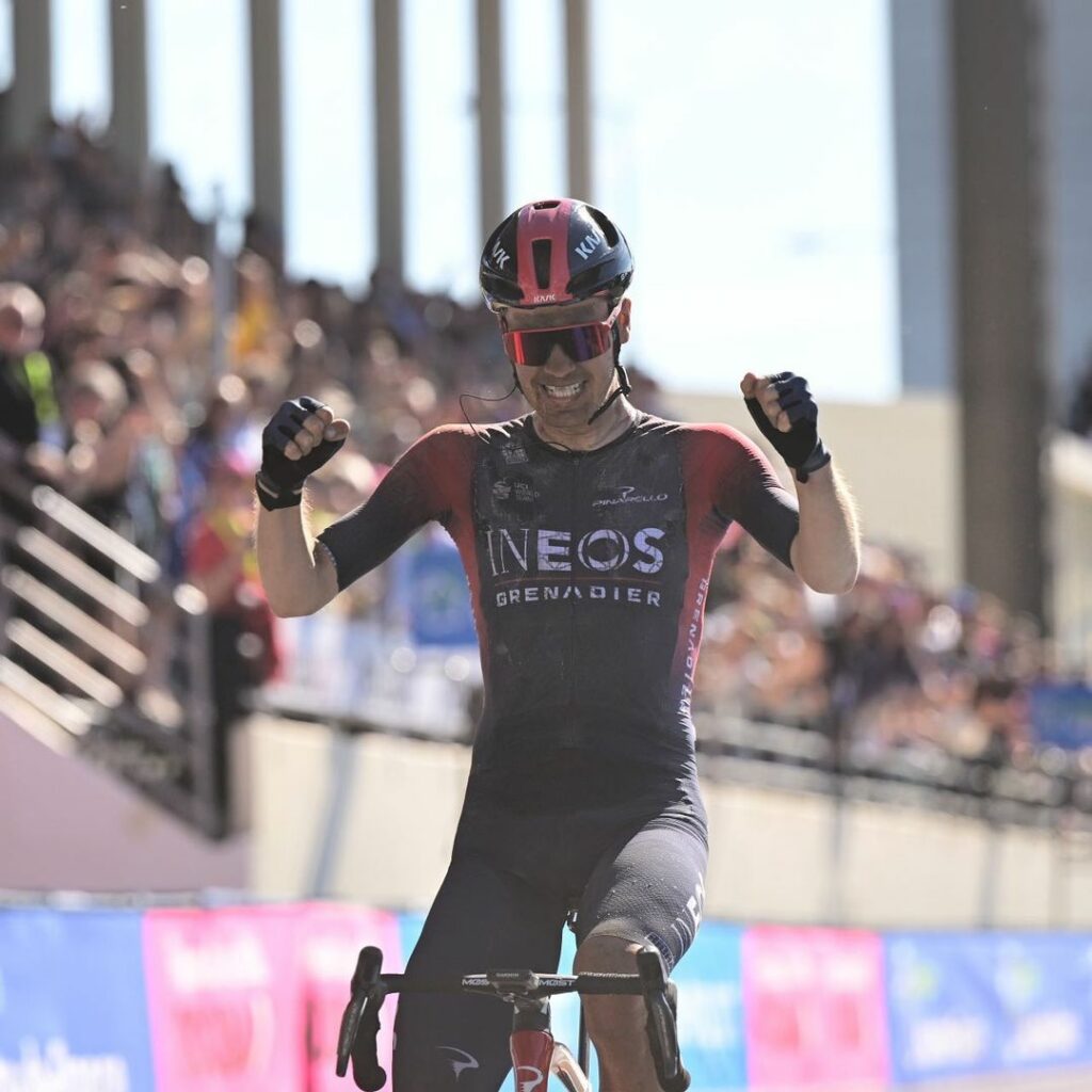Dylan van Baarle emcionado
