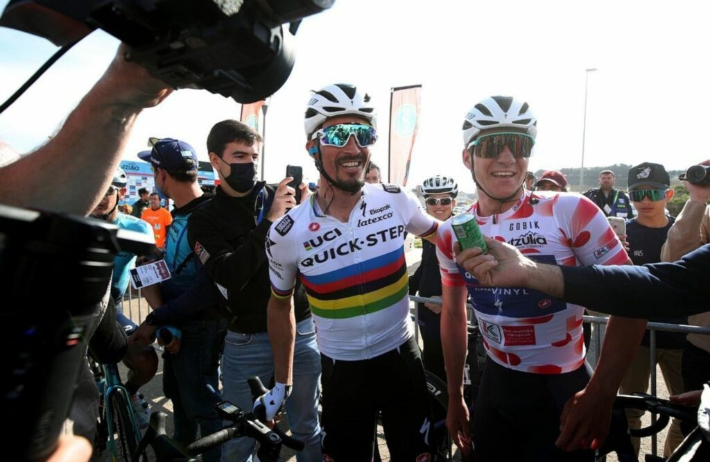 Julian Alaphilippe sonriente