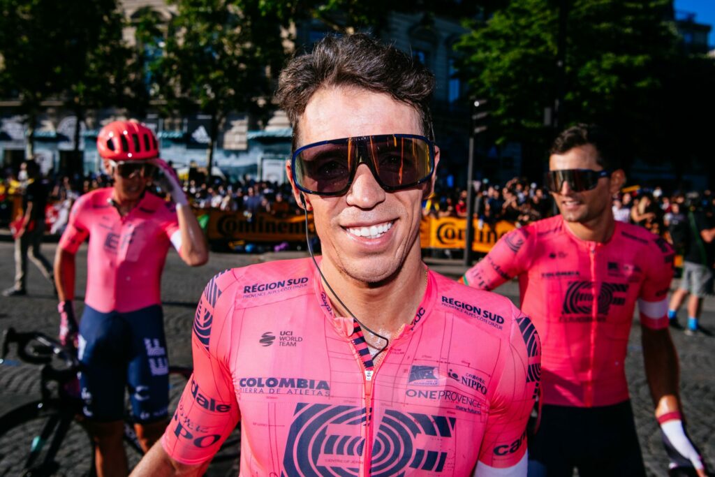Rigoberto Urán sonriendo