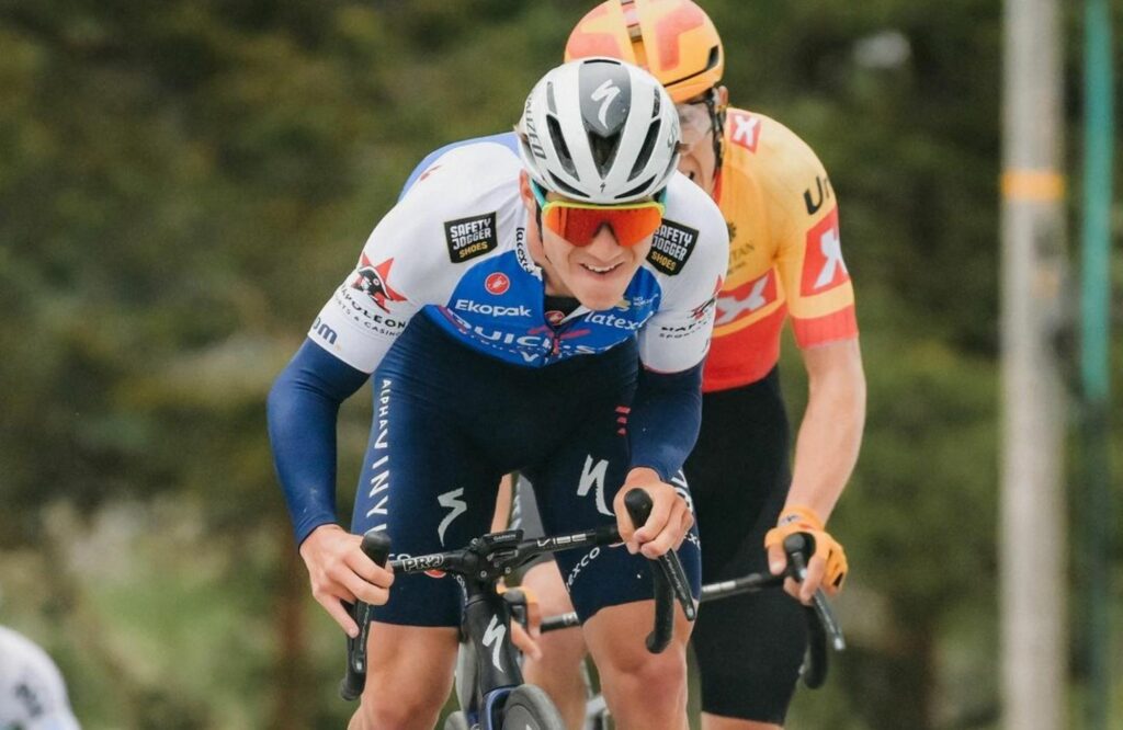 Remco Evenepoel en competencia