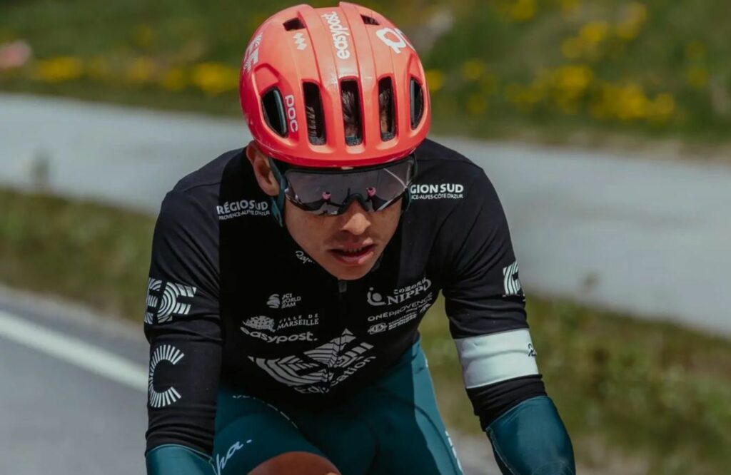Esteban Chaves concentrado