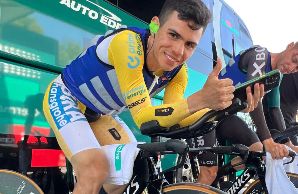 sERGIO hIGUITA previo a crono