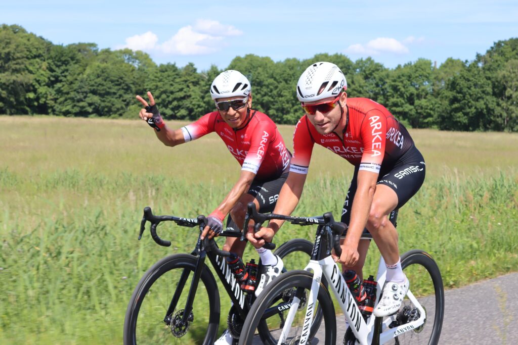 Nairo Quintana en la carretera