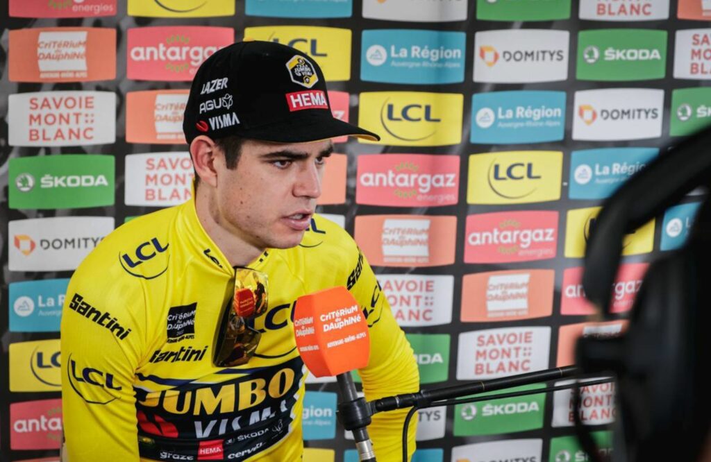Wout van Aert serio
