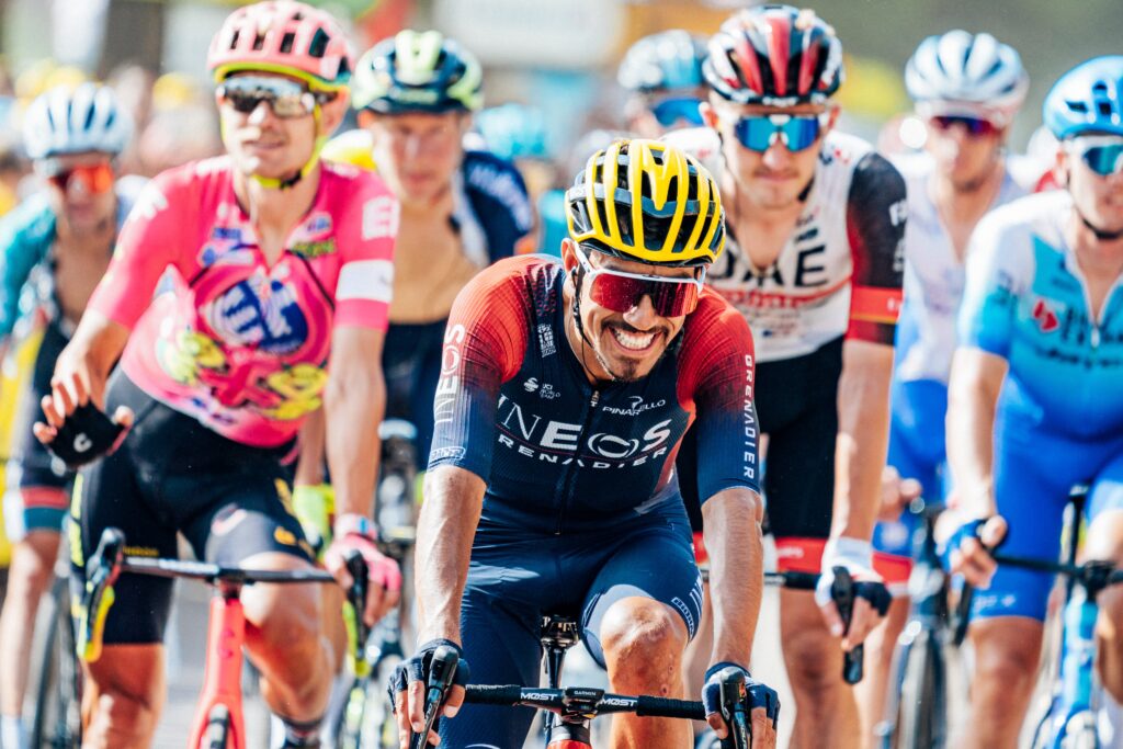 Dani Martínez en inicio de la etapa