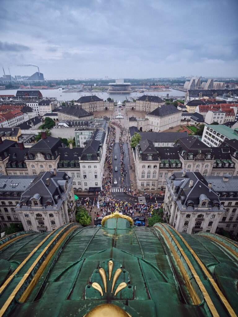 Pelotón en Dinamarca