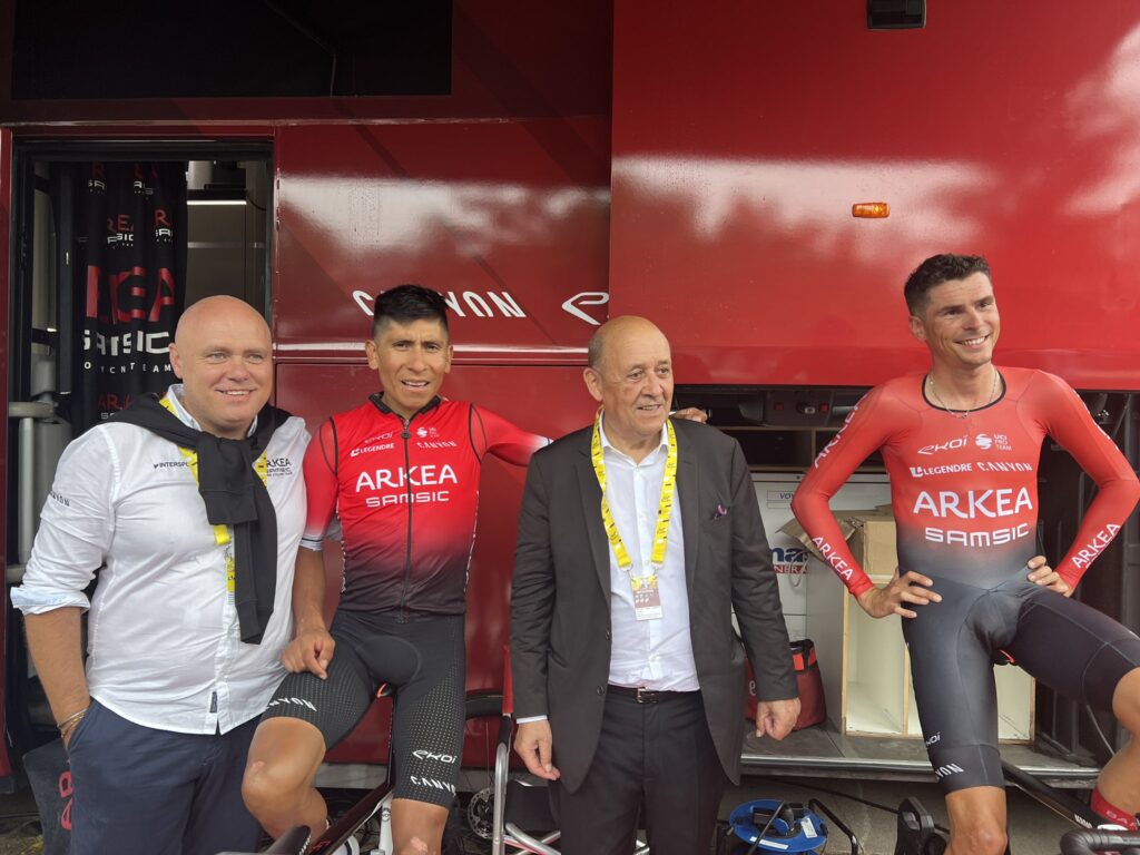 Nairo previo a una crono