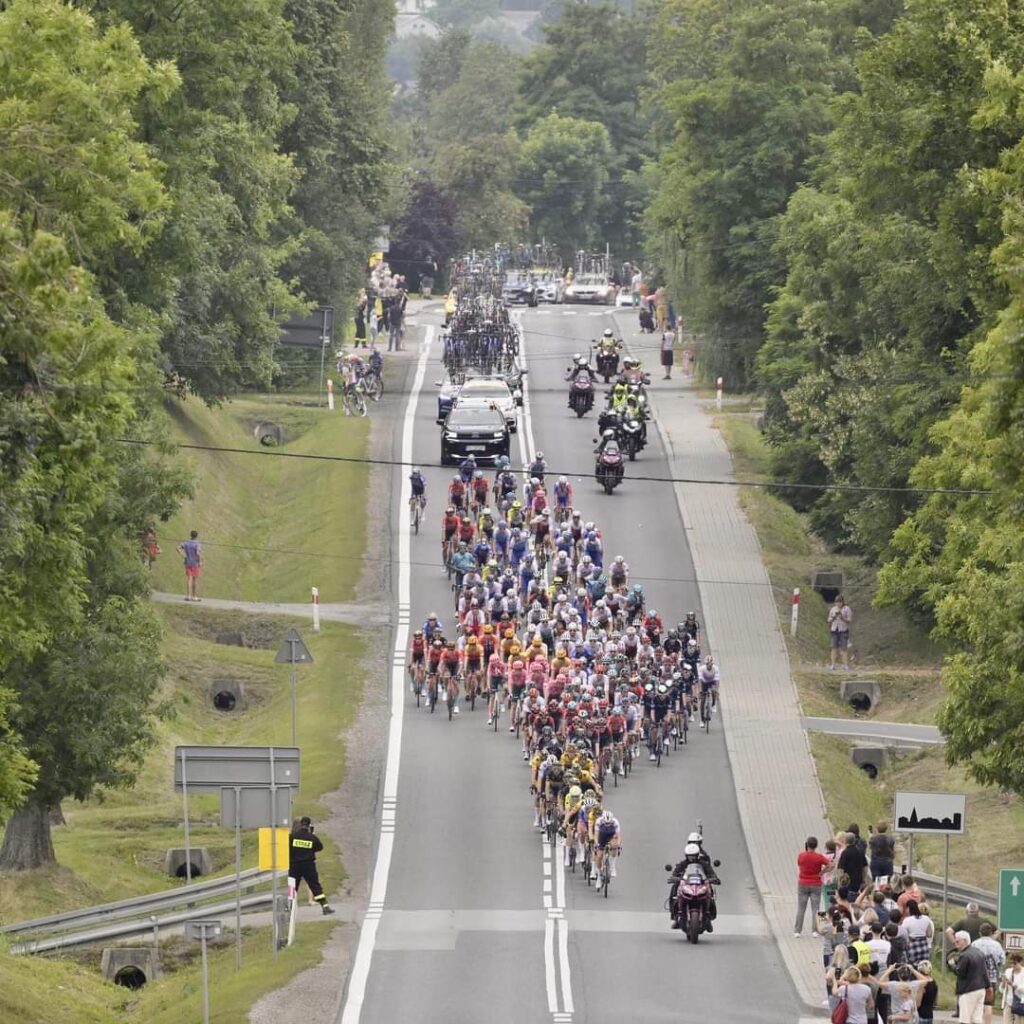 CIclistas en Polonia