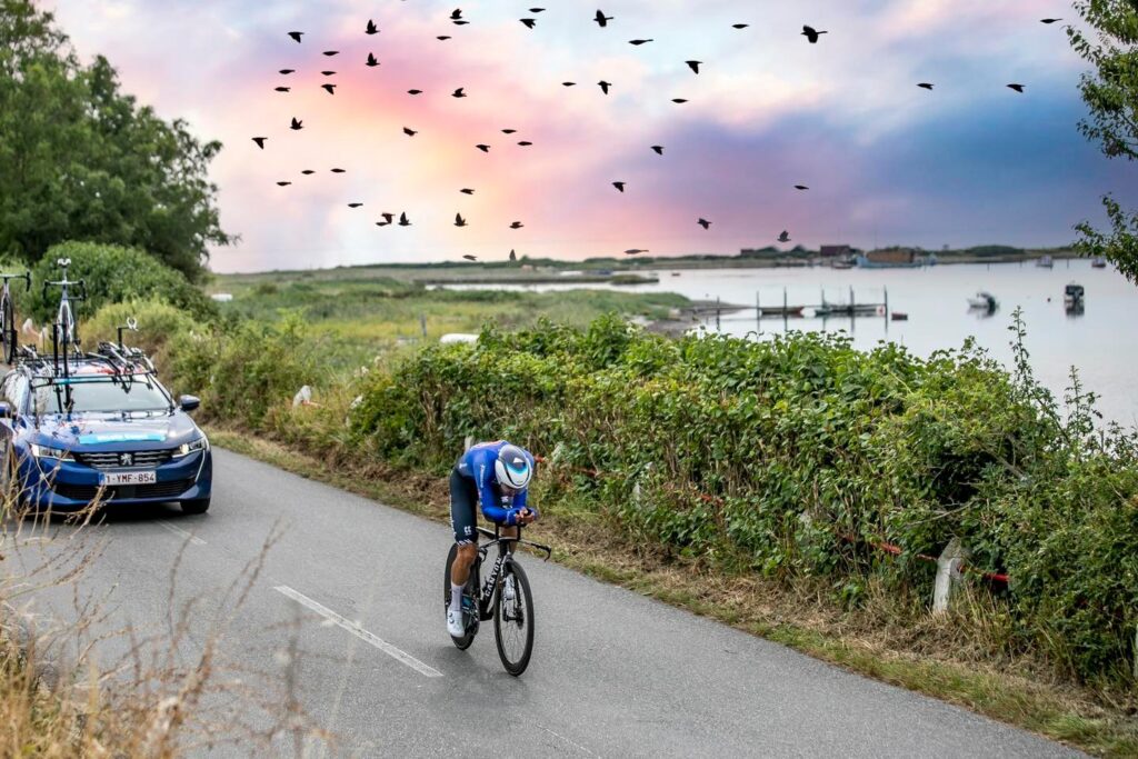Crono ciclista en Dinamarca