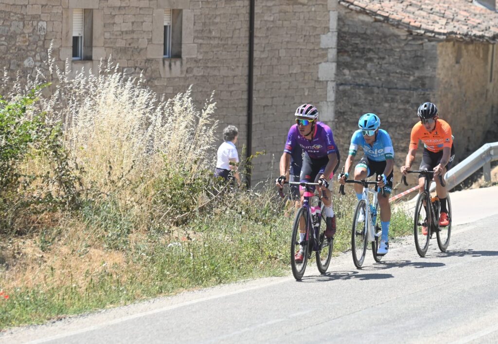 Ciclistas fugados en España
