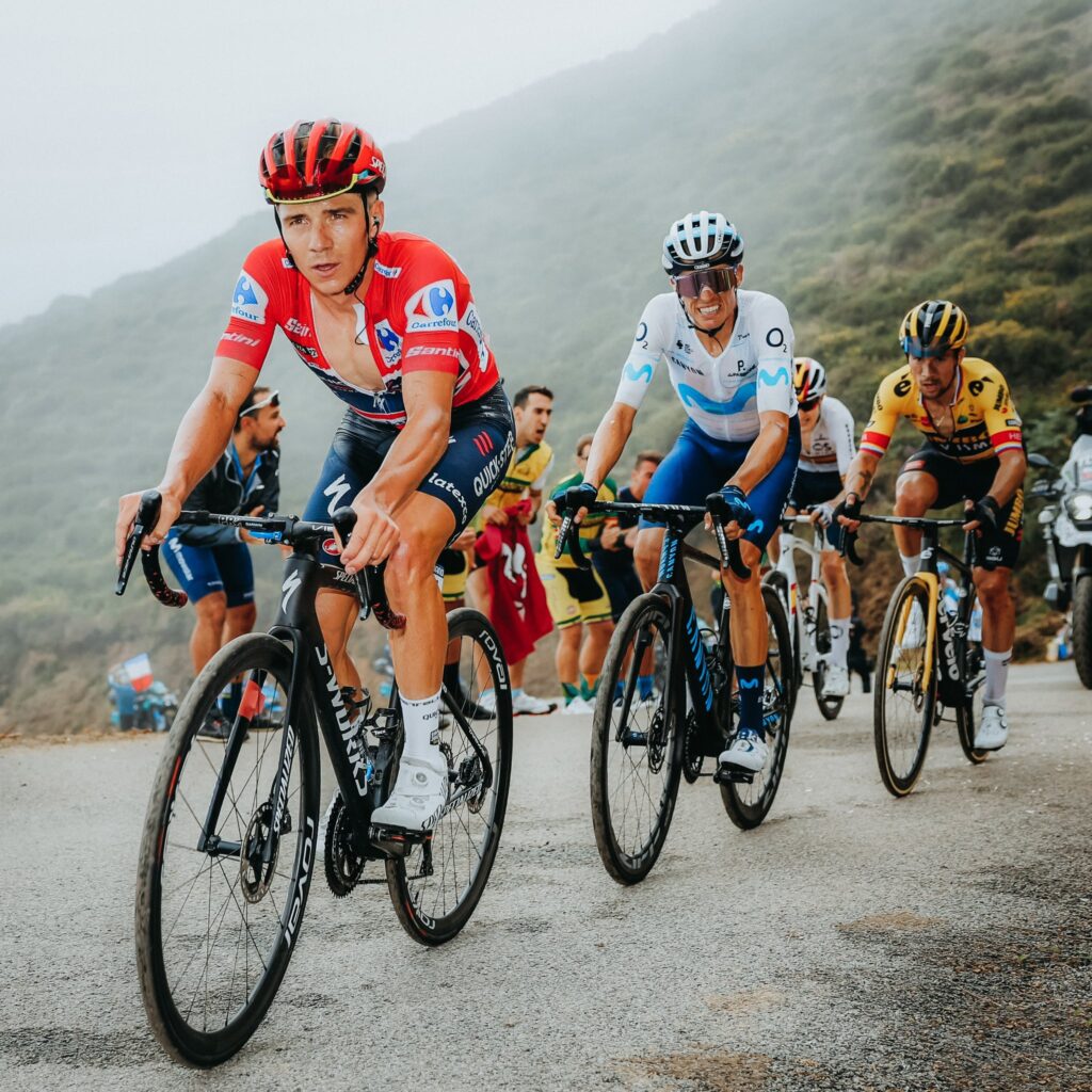 Evenepoel en el frente
