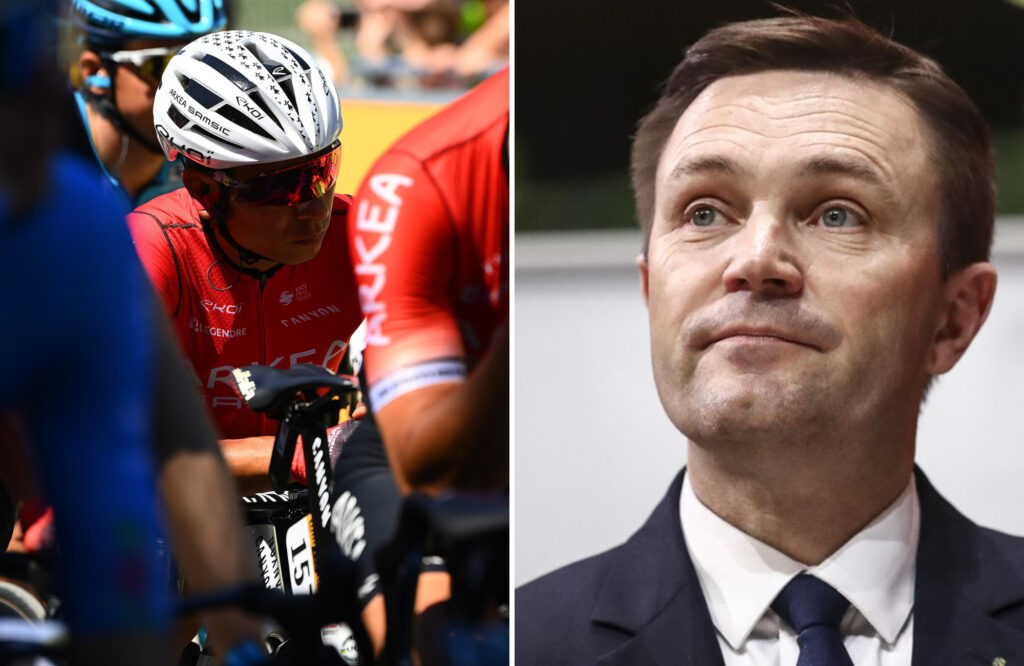 Nairo Quintana con presidente UCI