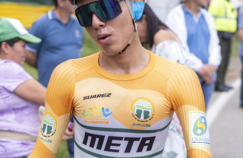Ciclista del Meta en Porvenir