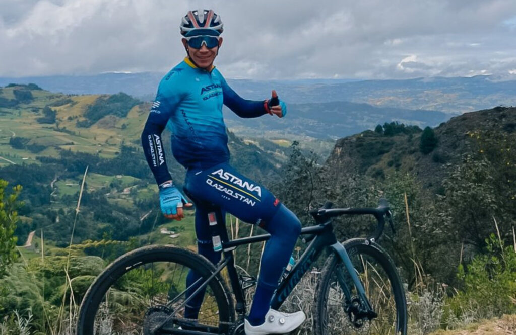 Miguel Ángel López pulgar arriba