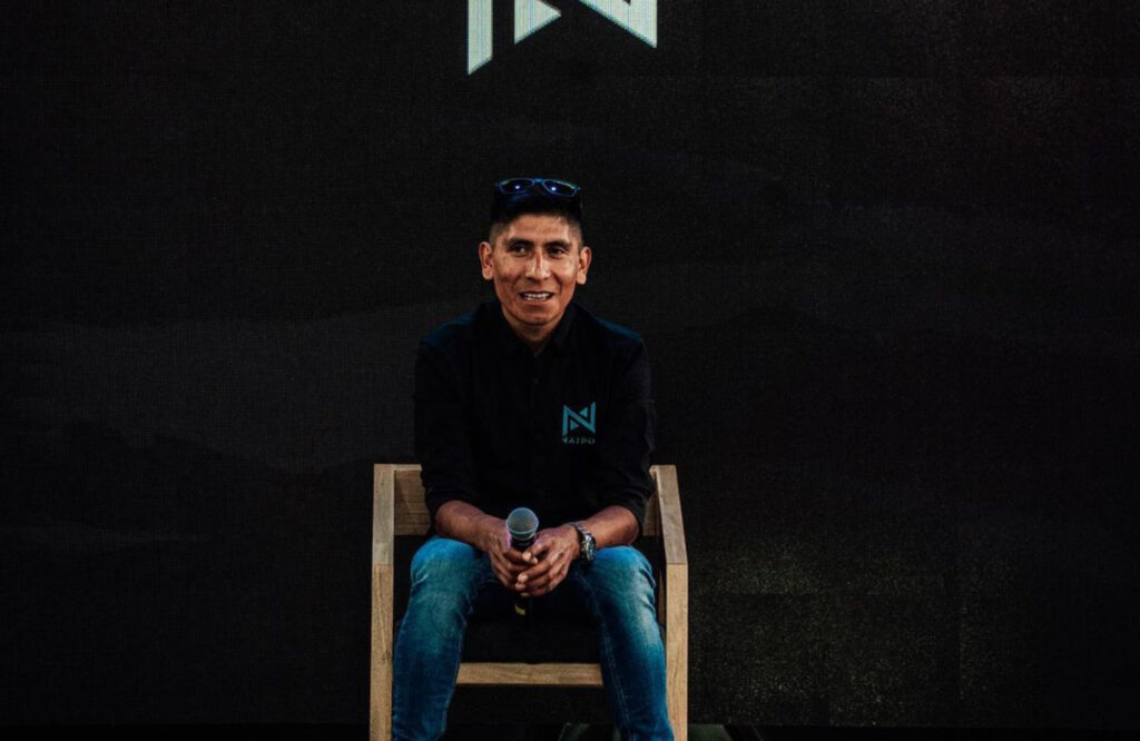Nairo Quintana sentado