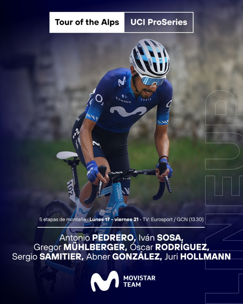 Line Up´Movistar Alpes2023