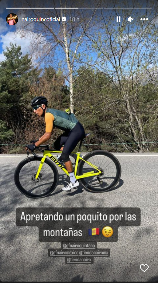 Nairo Quintana bici amarilla