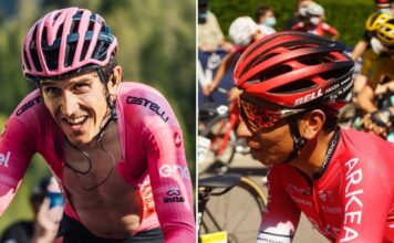 Nairo cuenta con este dato esperanzador que le dejó Geraint Thomas tras el Giro de Italia 2023 Geraint Thomas y Nairo Quintana