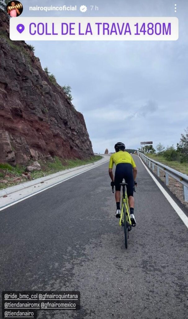 Nairo Quintana en Andorra